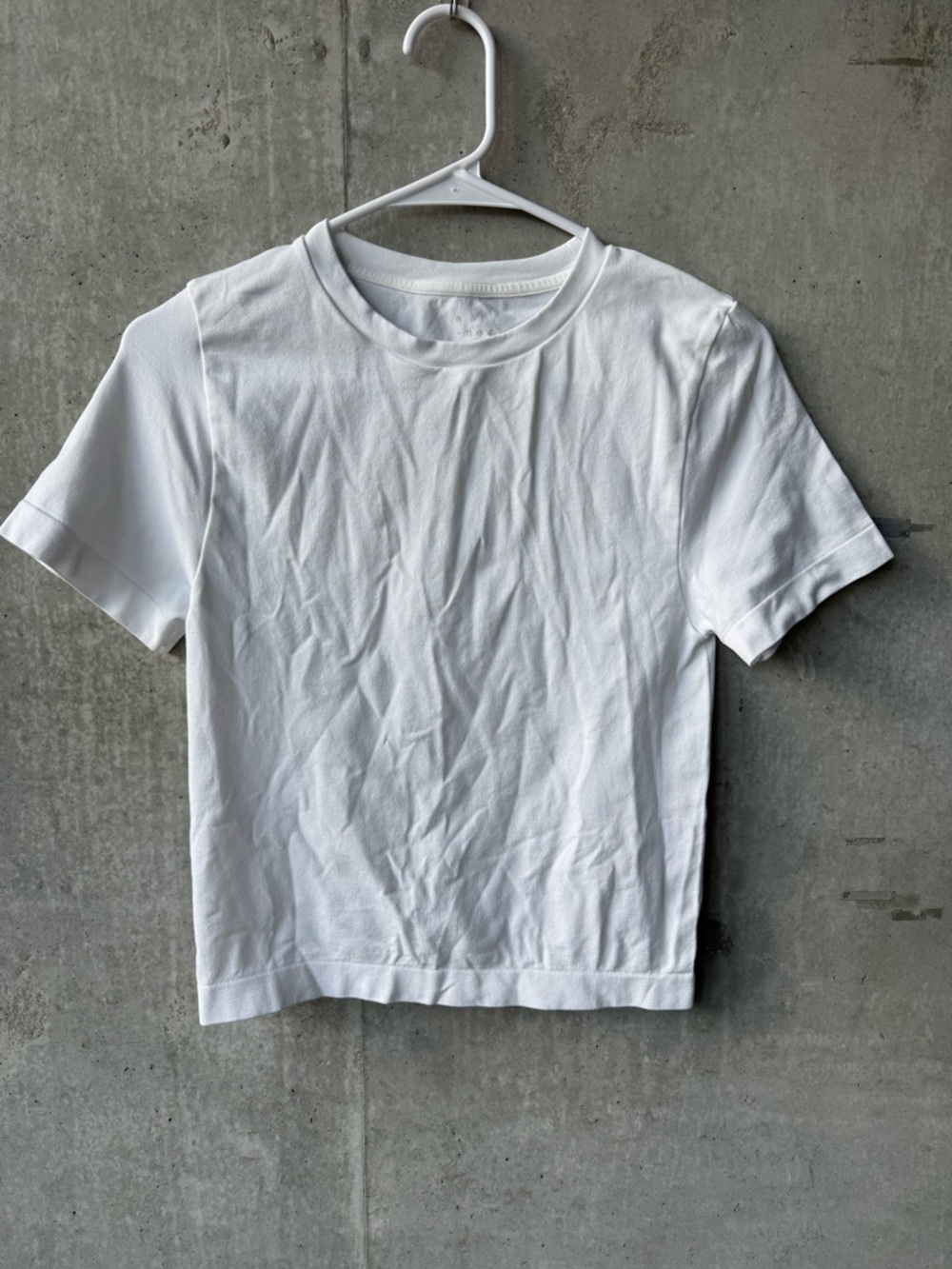 a new day basic White Crewneck Tee